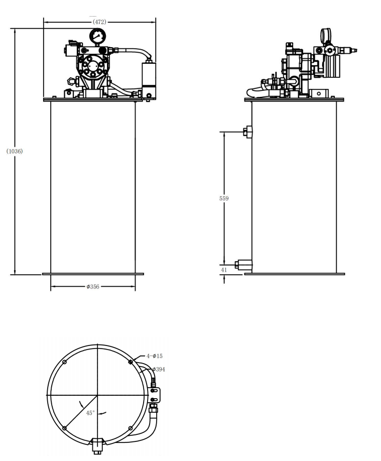 55KG Afmeting 55KG Afmeting